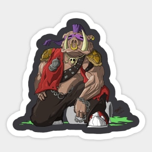 Bebop art Sticker